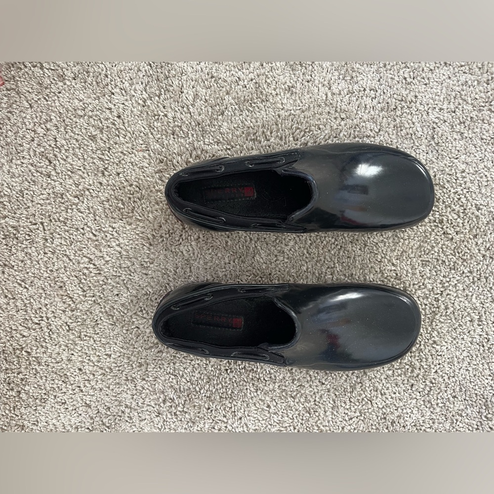 Sperry Black Slip-On Shoes